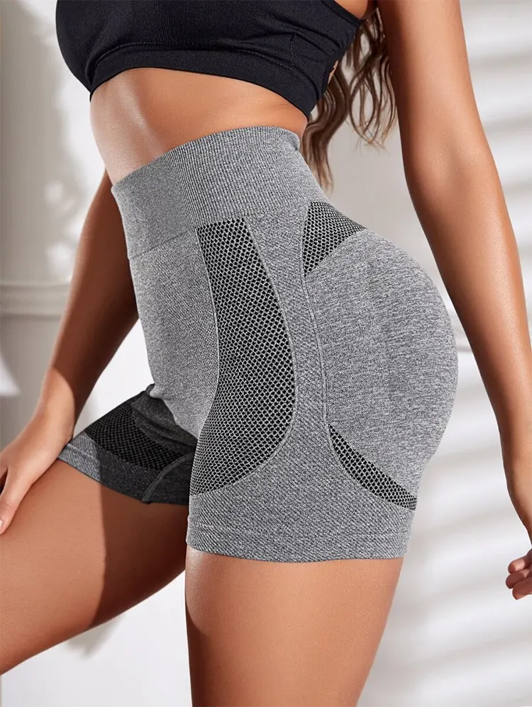 Sömlösa Mesh Peach Hip Leggings har vunnit kärleken till fler och fler kvinnor