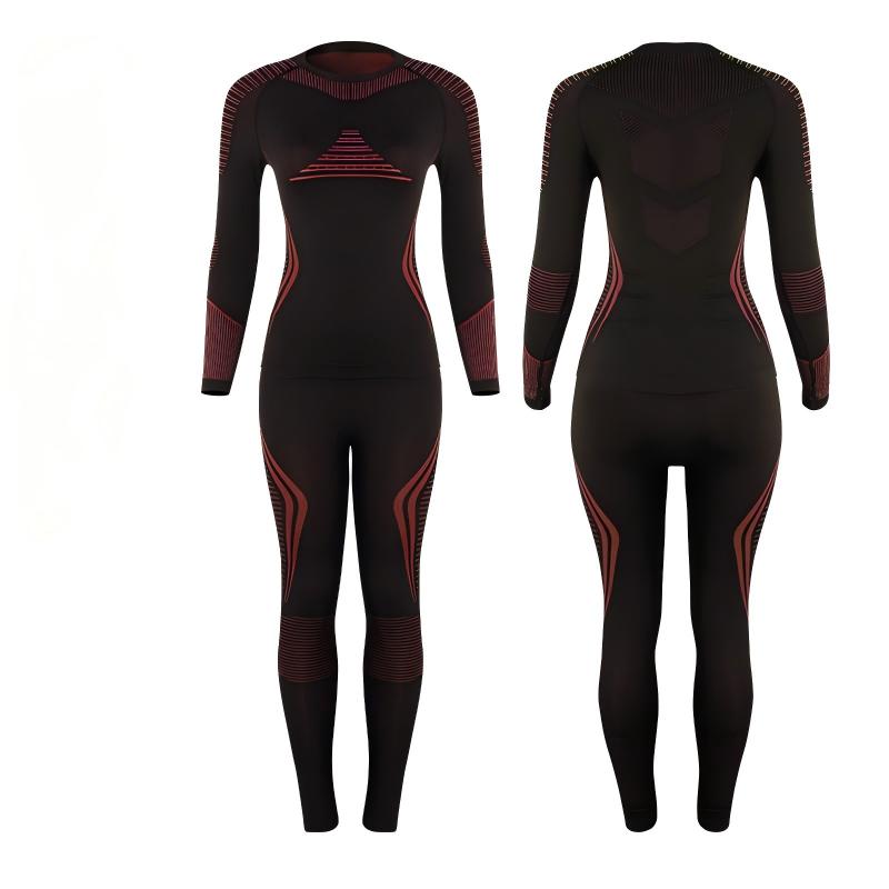 Body Mapping Seamless Ski Baselayer Set Body Mapping Seamless Ski Baselayer Set