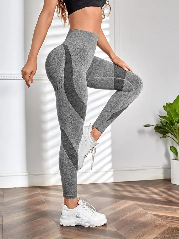 Peach Hip Full Längd Leggings